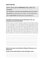 Vorschau - Arbeitsblätter - Wortfamilien - Erarbeitung mit Rätsel - Seite 3