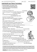 Vorschau - Arbeitsblätter - Arbeitsblatt "Aristoteles" + Onlineübung & MP3 + Mindmap + Infografik - Deckblatt