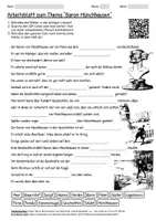 Vorschau - Arbeitsblätter - Lernposter + Arbeitsblatt "Baron Münchhausen" + Onlineübung & MP3 + Mindmap + Infografiken - Seite 1