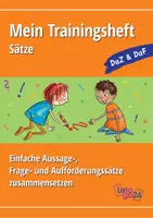 Vorschau - Arbeitsblätter - Mein Trainingsheft: Sätze - Deckblatt