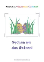 Vorschau - Text - Kinderlied {Suchen wir das Osterei} - Deckblatt
