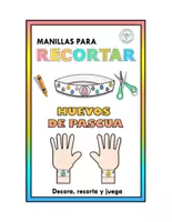 Vista previa - Manualidades / Dibujos para colorear - MANILLAS PARA RECORTAR HUEVOS DE PASCUA - Portada