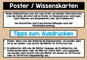 Vorschau - Stationenlernen - Jesus Passion - Karwoche & Ostern - Erzählkarten + Klassenposter (Deko) & Tafelmaterial - Seite 2