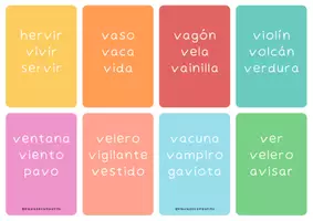 Vista previa - Juegos / Gamificación - Tarjetas ortográficas (2) - página 2