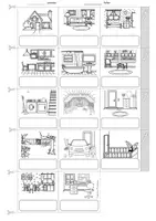 Vorschau - Arbeitsblätter - Deutsch/ DaZ - Im Haus (Zimmer, Räume)- Miniwörterbuch (Leporello), Sprachförderung, Freiarbeit - Seite 3