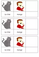 Aperçu - Fiches - Commencer à produire des phrases simples - Page 3