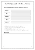 Vorschau - Arbeitsblätter - Würfelgeschichte Osteredition - Seite 3