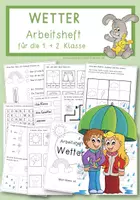 Vorschau - Arbeitsblätter - Wetter - Arbeitsheft für die GS 1 - Deckblatt