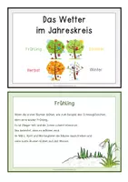 Vorschau - Bildkarten - Wetter - Informationskartei "im Jahreskreis" - Seite 1
