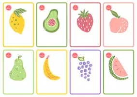 Vorschau - Stationenlernen - FLASHCARDS FRUITS - Seite 2