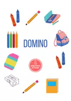 Vorschau - Spiele - Back to School: Domino - Deckblatt