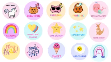 Vorschau - Anderer Materialtyp - e-Stickers in Spanisch und Englisch - Deckblatt
