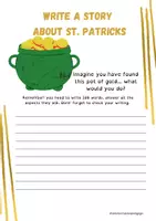 Vorschau - Arbeitsblätter - St. Patrick's Story - Deckblatt