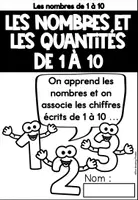 Vorschau - Arbeitsblätter - Les nombres et les quantités de 1 à 10 - 42 fiches d´activité - Seite 2