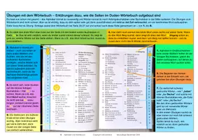 Vorschau - Unterrichtsreihen - Sicheren Umgang mit dem Duden-Wörterbuch trainieren - Seite 3
