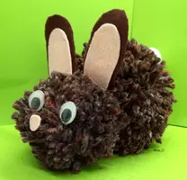 Vorschau - Arbeitsblätter - Basteln für Ostern: "Pompon-Hase" - Seite 3