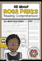 Vorschau - Arbeitsblätter - All abut Rosa Parks - Reading Comprehension (2-fach differenziert + Conversation Strips) - Deckblatt
