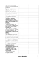 Vorschau - Arbeitsblätter - How to Analyze a Film / Writing a Film Analysis (Checklist / Feedback) - Seite 2