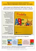 Vorschau - Unterrichtsreihen - Sicheren Umgang mit dem Findefix-Wörterbuch trainieren - Seite 1
