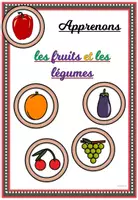 Aperçu - Jeux - apprendre-les-fruits-et-légumes - Page de couverture