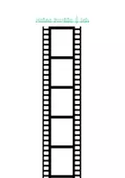 Vorschau - Mal- und Bastelvorlagen - Meine Ferien als Kinofilm - Seite 1