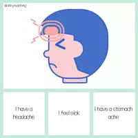 Vorschau - Stationenlernen - Worksheets - Illnesses & Symptoms - Seite 3