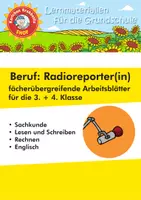 Vorschau - Arbeitsblätter - Beruf: Radioreporter(in) - fächerübergreifende Arbeitsblätter - Krabbelfix - Deckblatt