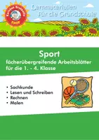 Vorschau - Arbeitsblätter - Sport - fächerübergreifende Arbeitsblätter - Krabbelfix - Deckblatt