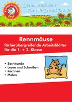 Vorschau - Arbeitsblätter - Rennmäuse - fächerübergreifende Arbeitsblätter - Krabbelfix - Deckblatt