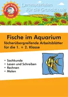 Vorschau - Arbeitsblätter - Fische im Aquarium - fächerübergreifende Arbeitsblätter - Krabbelfix - Deckblatt