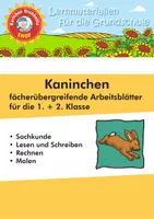 Vorschau - Arbeitsblätter - Kaninchen - fächerübergreifende Arbeitsblätter - Krabbelfix - Deckblatt