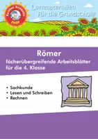 Vorschau - Arbeitsblätter - Römer - fächerübergreifende Arbeitsblätter - Krabbelfix - Deckblatt