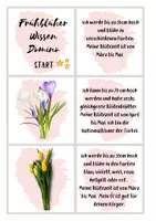 Vorschau - Arbeitsblätter - Materialpaket zu den Frühblühern - Seite 1