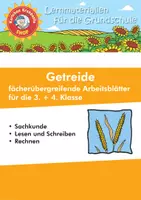 Vorschau - Arbeitsblätter - Getreide - fächerübergreifende Arbeitsblätter - Krabbelfix - Deckblatt
