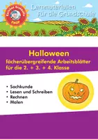 Vorschau - Arbeitsblätter - Halloween - fächerübergreifende Arbeitsblätter - Krabbelfix - Deckblatt