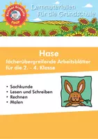Vorschau - Arbeitsblätter - Hase - fächerübergreifende Arbeitsblätter - Krabbelfix - Deckblatt