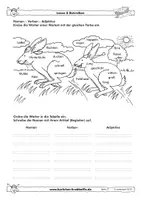 Vorschau - Arbeitsblätter - Hase - fächerübergreifende Arbeitsblätter - Krabbelfix - Seite 2
