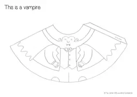 Vorschau - Mal- und Bastelvorlagen - Halloween Figuren basteln - Seite 1