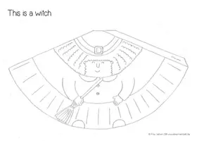 Vorschau - Mal- und Bastelvorlagen - Halloween Figuren basteln - Seite 3