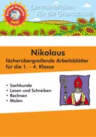 Vorschau - Arbeitsblätter - Nikolaus - fächerübergreifende Arbeitsblätter - Krabbelfix - Deckblatt