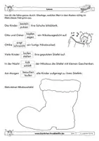 Vorschau - Arbeitsblätter - Nikolaus - fächerübergreifende Arbeitsblätter - Krabbelfix - Seite 3