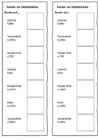 Vorschau - Arbeitsblätter - Materialpaket Rechenspaziergänge Dezimalbrüche / Dezimalzahlen - Seite 3