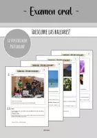 Vorschau - Test - Examen oral - Descubre las Baleares (mündliche Prüfung) - Deckblatt