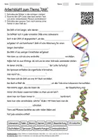 Vorschau - Arbeitsblätter - Lernposter + Arbeitsblatt "DNA" + Onlineübung & MP3 + Mindmap + Infografik - Seite 1