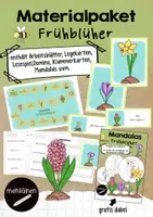 Vorschau - Arbeitsblätter - Materialpaket rund um Frühblüher - Deckblatt