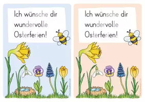 Vorschau - Poster - Ostergrüße, Feriengrüße zu Ostern - Seite 1