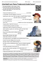 Vorschau - Arbeitsblätter - Lernposter + Arbeitsblatt "Friedensreich Hundertwasser" + Onlineübung & MP3 + Mindmap + Infografik - Seite 1