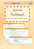 Vorschau - Stundenentwürfe - Jona im Fischbauch - Stundenverlauf Unterrichtsbesuch (BUV) - Deckblatt