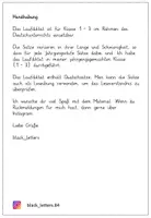 Vorschau - Aufgabenkarten - Laufdiktat Quatschsätze Ostern - Seite 1