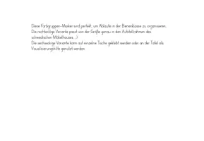 Vorschau - Anderer Materialtyp - Farbgruppen-Marker - Bienenklasse - Seite 1